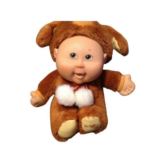 CPK Cabbage Patch Kids 2008 Plush stuffed Animal Toy Dog Snuggles Bunny Xavier - Picture 1 of 5